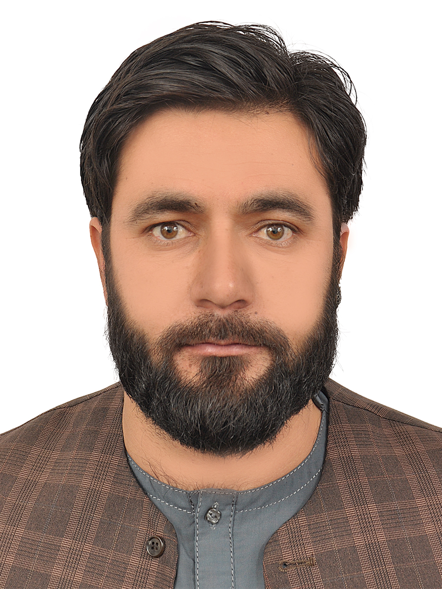 Portrait of Hazratullah Ahmadi
